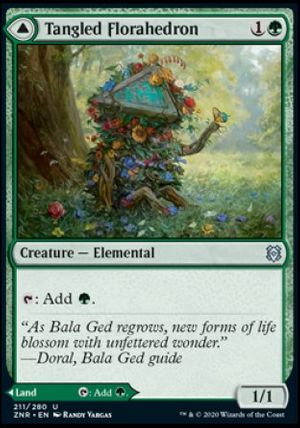 Tangled Florahedron (Zendikar Rising)