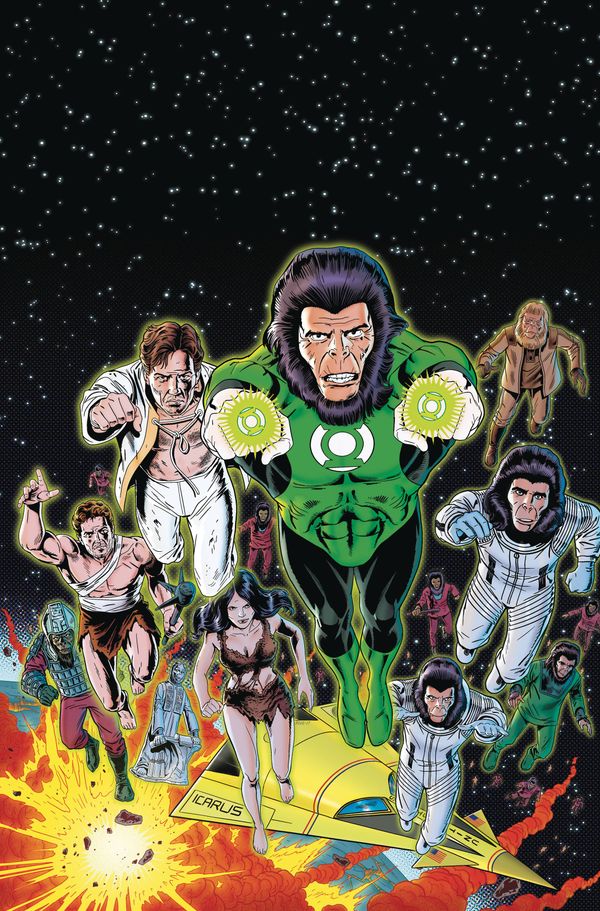 Planet of the Apes / Green Lantern #5 (20 Copy Cover Rivoche)