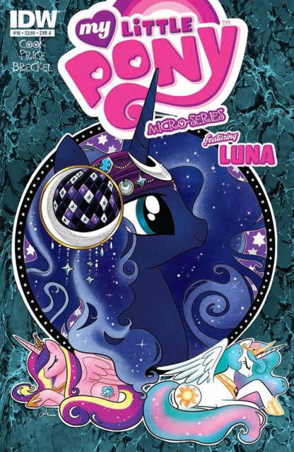My Little Pony Micro Series #10 [Luna] Comic