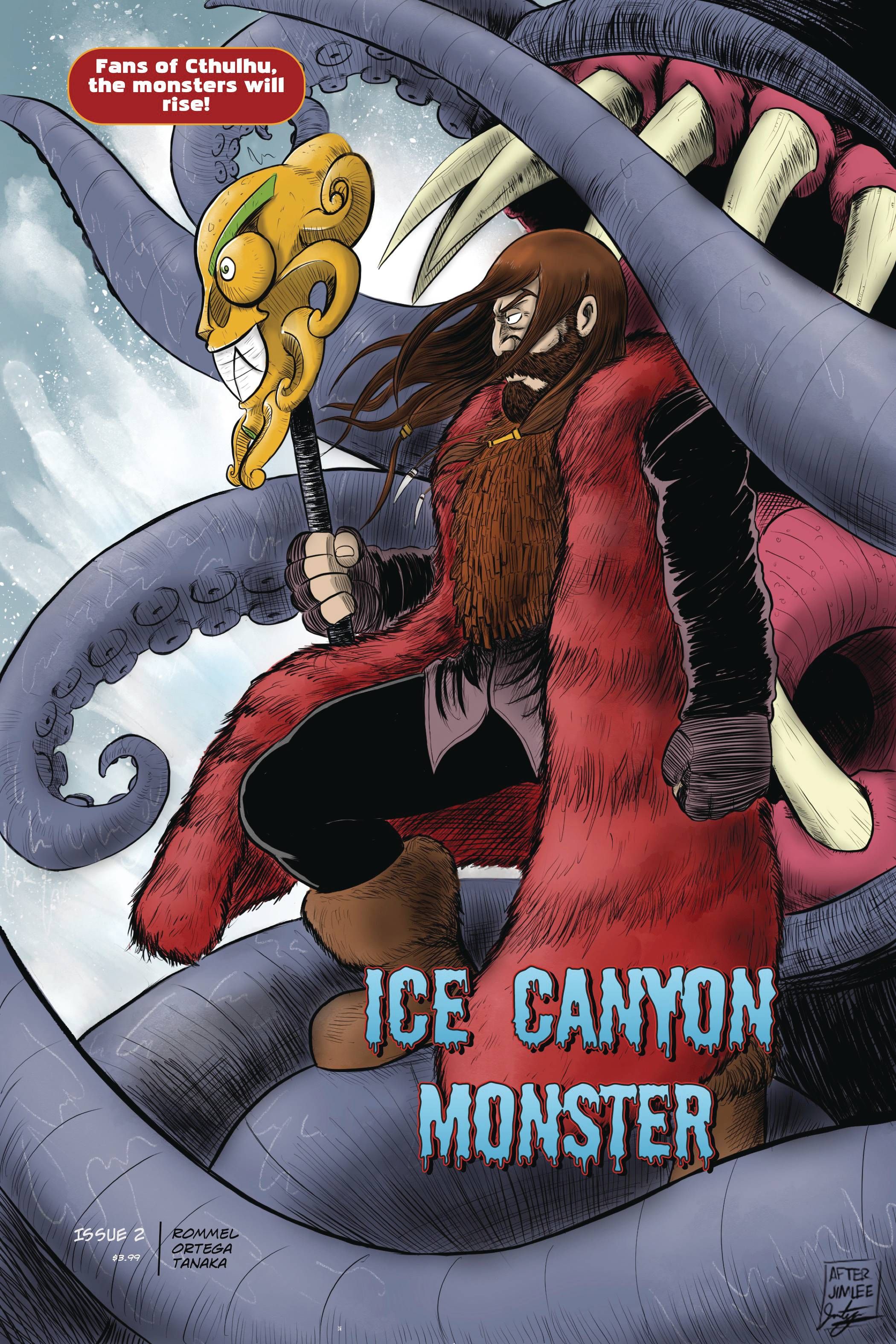 Ice Canyon Monster #2 Comic