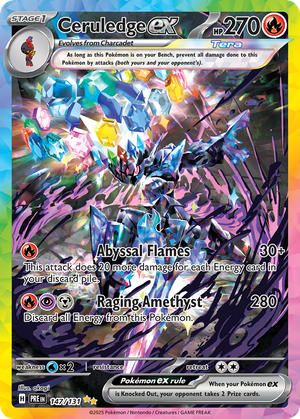 Ceruledge ex (147/131) - Prismatic Evolutions