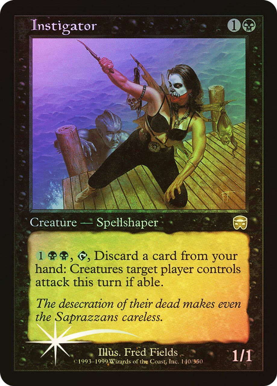 Instigator (Mercadian Masques - Foil) Trading Card