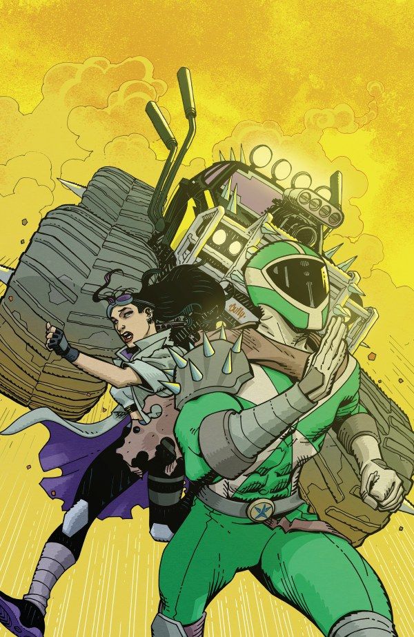 Power Rangers Unlimited #4 (Cover E 1:10 Cully Hamner Foil Virgin Variant) Comic