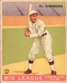 Al Simmons 1933 Goudey (R319) #35 Sports Card