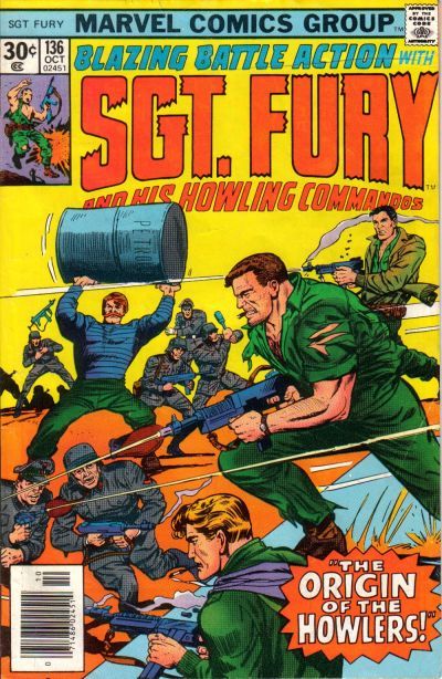 Sgt. Fury and His Howling Commandos #136 Comic