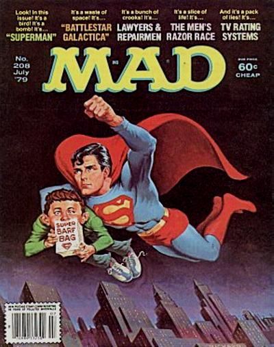 Mad #208 Comic