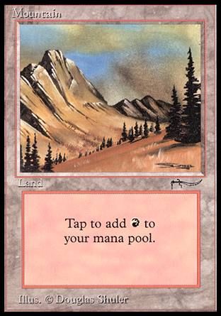 Mountain (Arabian Nights) Trading Card