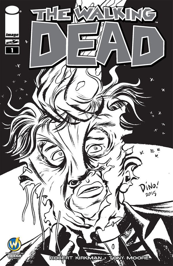 The Walking Dead #1 (Wizard World Raleigh Sketch Edition)