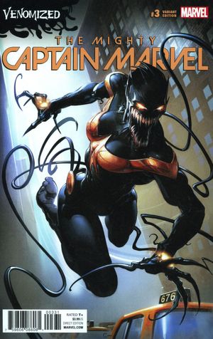 Mighty Captain Marvel  #3 (Crain Venomized Variant)