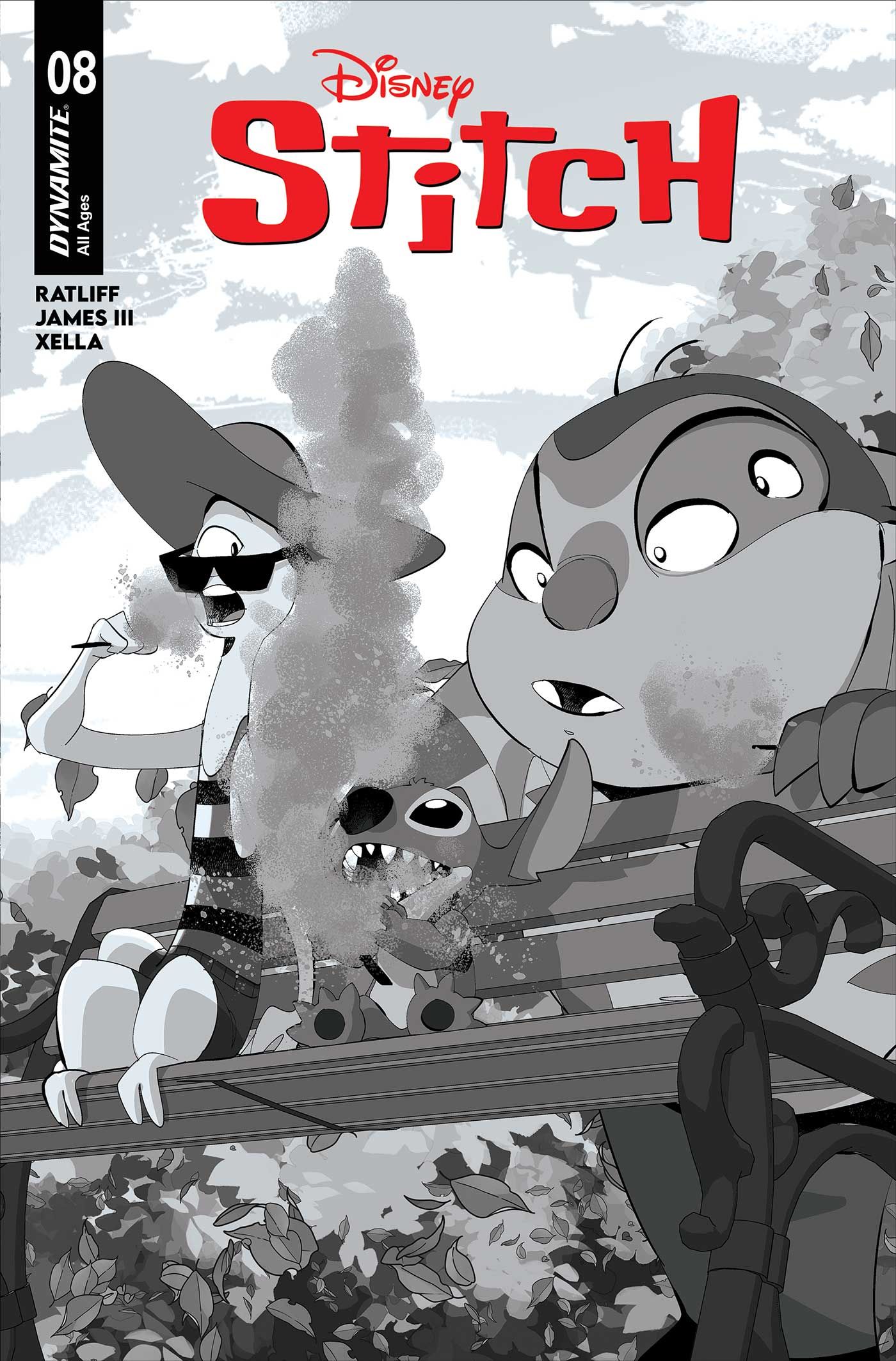Stitch #8 (Cvr E Inc 1:10 George Kambadais Line Art Var) Comic