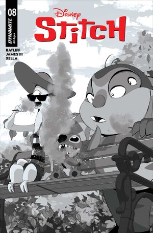 Stitch #8 (Cvr E Inc 1:10 George Kambadais Line Art Var)