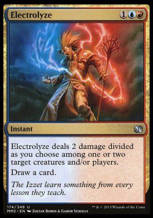 Electrolyze (Modern Masters 2015) Trading Card