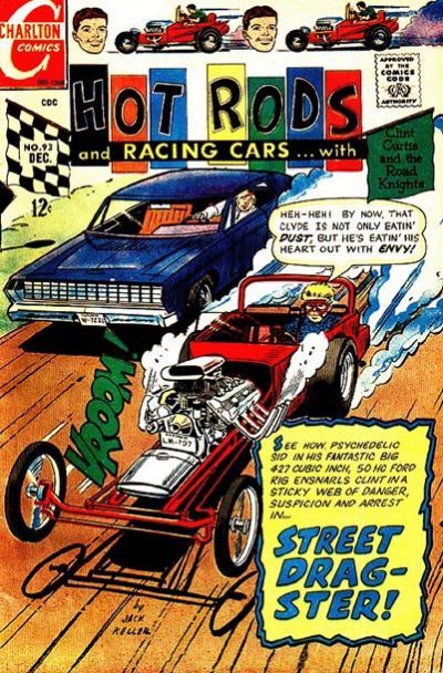 Hot Rods and Racing Cars #93 Comic