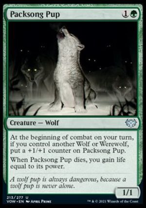 Packsong Pup (Innistrad: Crimson Vow)