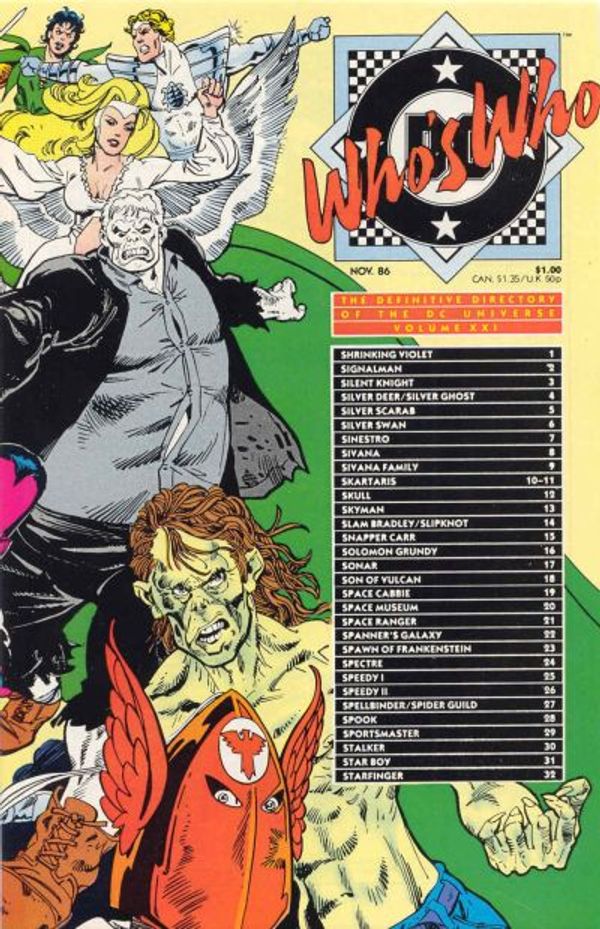 Who's Who: The Definitive Directory of the DC Universe #21