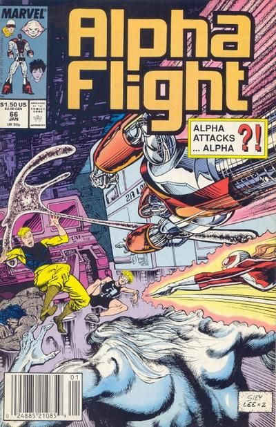 Alpha Flight #66 Comic