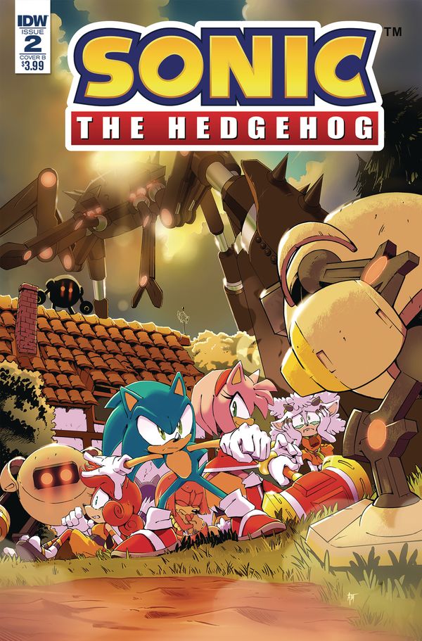Sonic the Hedgehog #2 (Cover B Thomas)