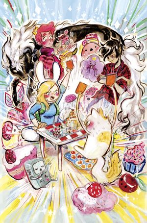 Adventure Time Fionna &amp;amp; Cake Card Wars #3 (20 Cpy Cover Vicoso Variant)