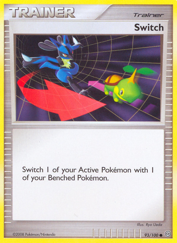 Switch (Trainer: Item) (93/100) - Stormfront Pokémon Card