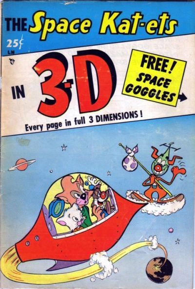 Space Kat-ets in 3-D #1 Comic