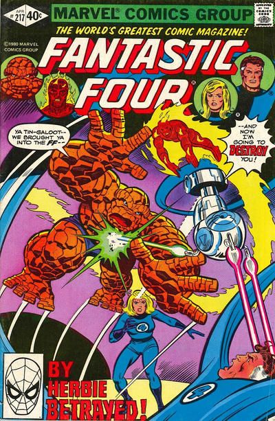 Fantastic Four #217 Comic