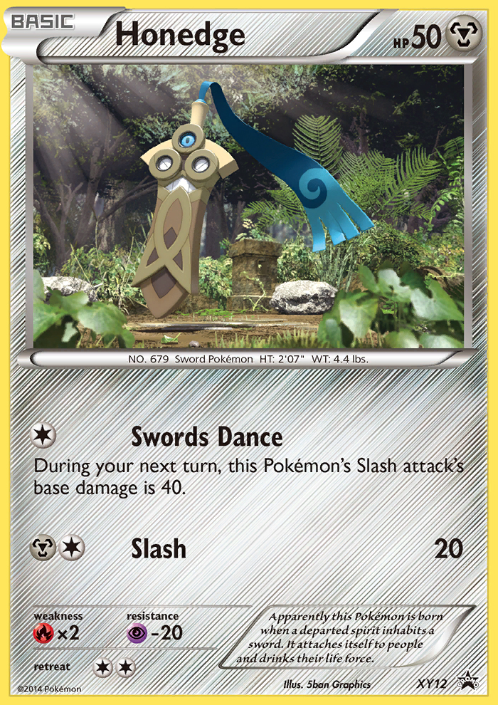 Honedge Pokémon Card