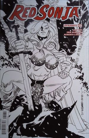 Red Sonja #23 (20 Copy Williams B&w Cover)