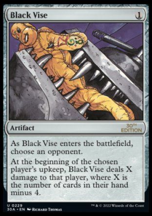 Black Vise (Magic 30th Anniversary Edition) Trading Card