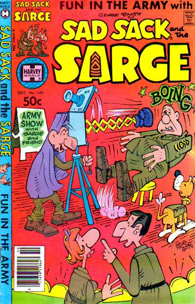 Sad Sack And The Sarge #145 Comic