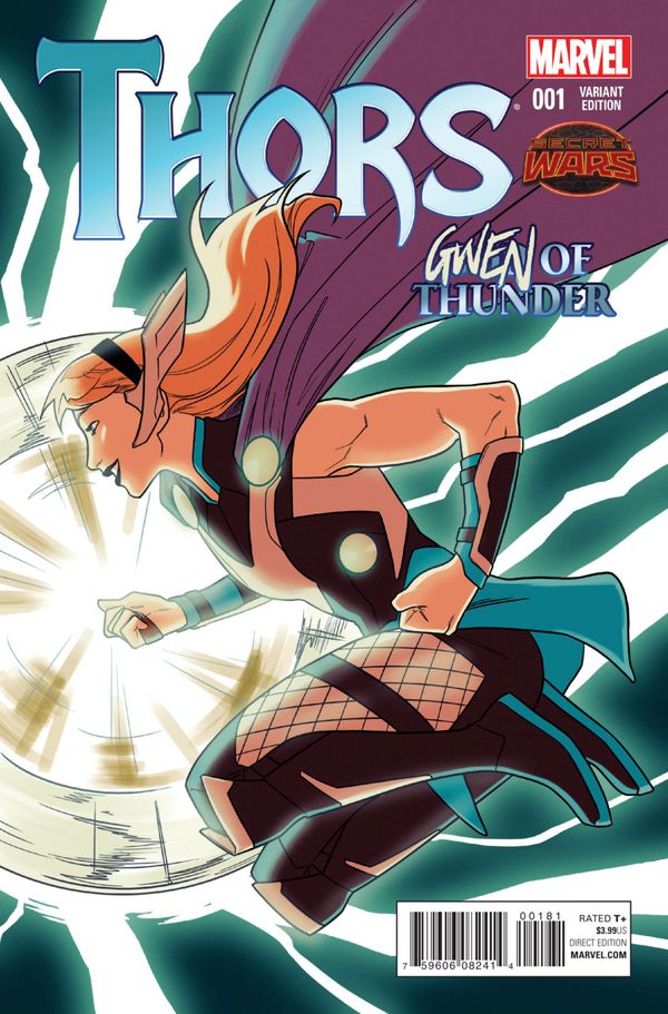 Thors #1 (Anka Gwen Of Thunder Variant)
