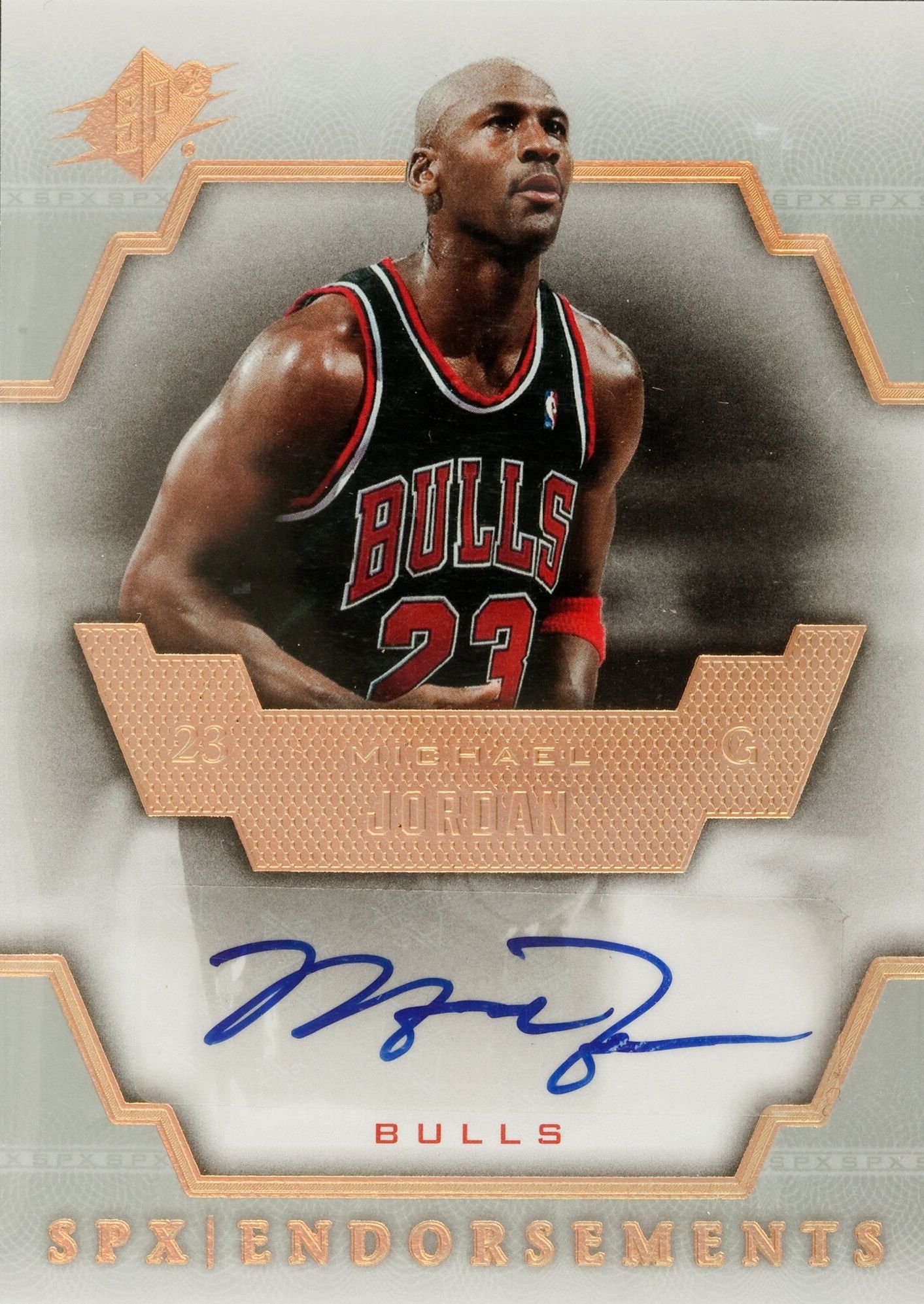 Michael Jordan 2007-08 Upper Deck SPX - Endorsements #E-MI Sports Card