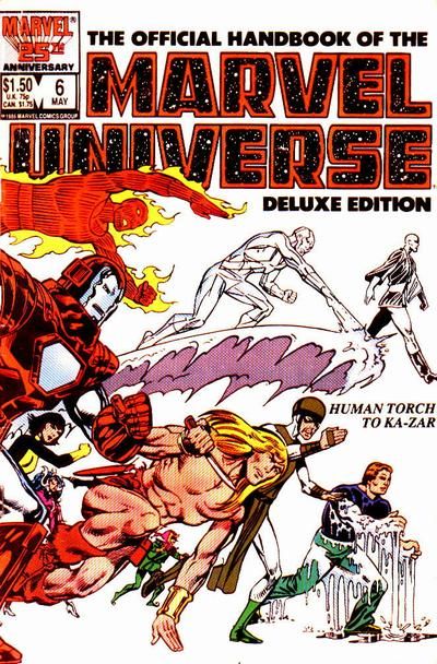 Official Handbook Of The Marvel Universe, The #6 Comic