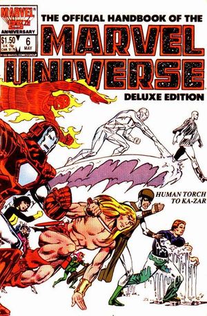 Official Handbook Of The Marvel Universe, The #6