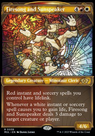 Firesong and Sunspeaker (Multiverse Legends) Trading Card