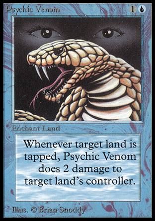 Psychic Venom (Beta) Trading Card