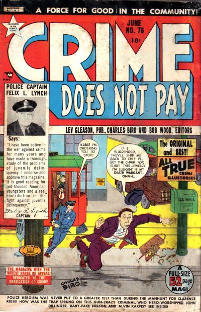Crime Does Not Pay #76 Comic