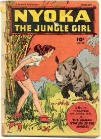 Nyoka, the Jungle Girl #28 Comic