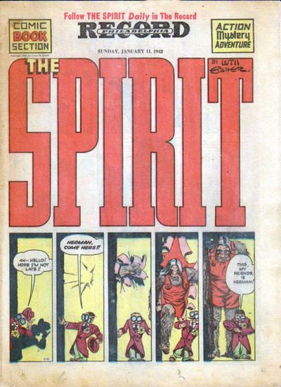 Spirit Section #1/11/1942 Comic