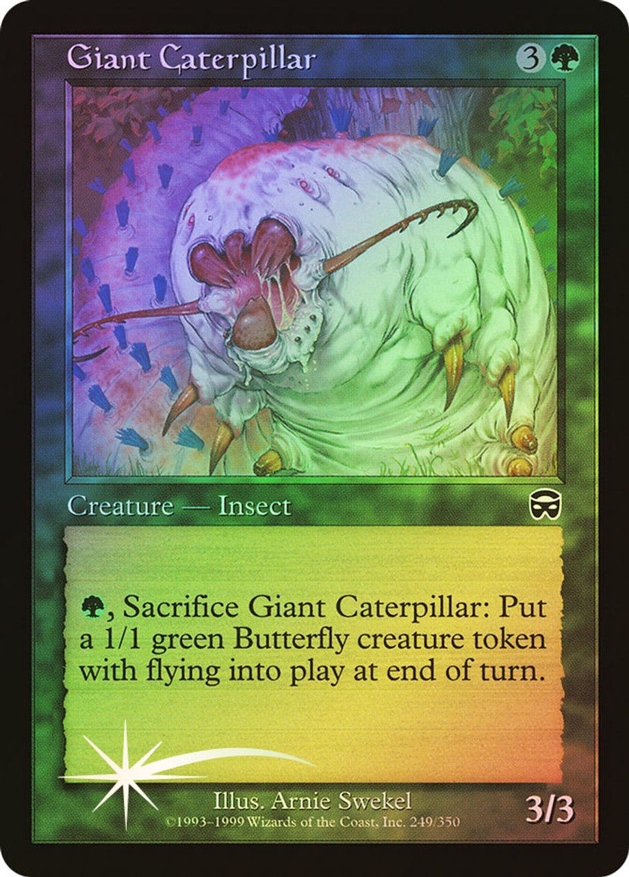 Giant Caterpillar (Mercadian Masques - Foil) Trading Card