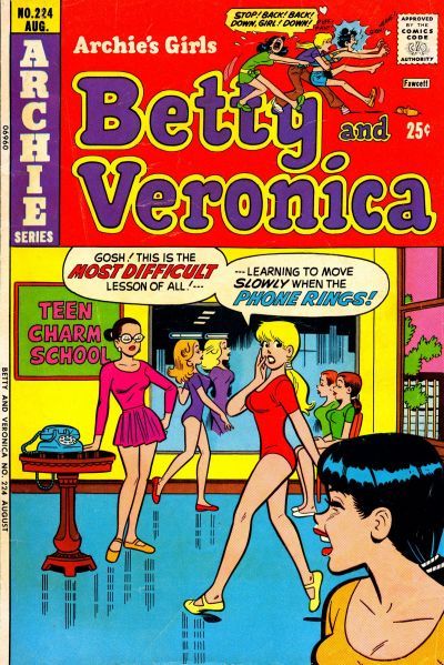 Archie's Girls Betty and Veronica #224 Comic