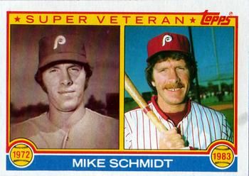 Mike Schmidt 1983 Topps Super Veterans