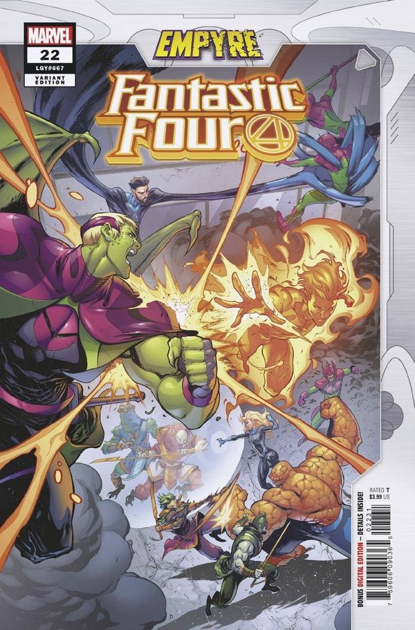 Fantastic Four #22 (Anacleto Empyre Variant Emp)
