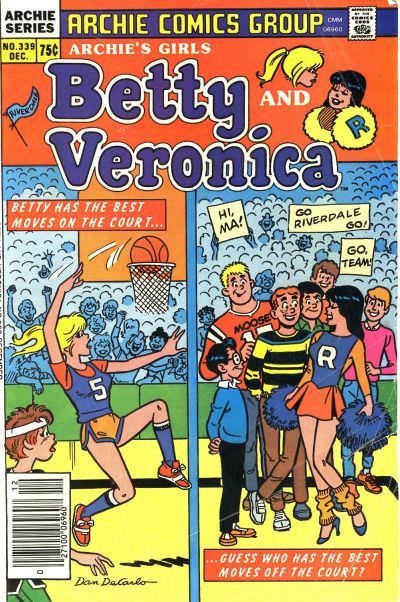 Archie's Girls Betty and Veronica #339 Comic