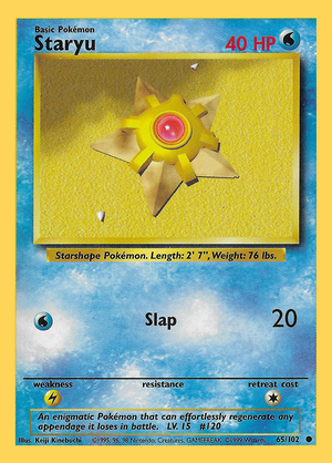 Staryu (65/102) - Base (Unlimited)