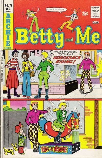 Betty and Me #71 Comic