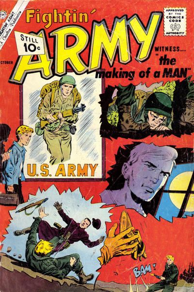 Fightin' Army #43 Comic