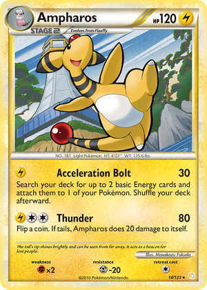 Ampharos (14/123) - HeartGold & SoulSilver