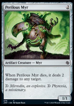 Perilous Myr (Jumpstart) Trading Card