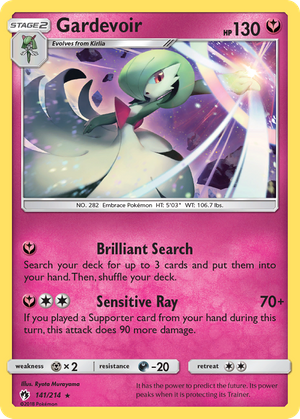 Gardevoir (141/214) - Lost Thunder
