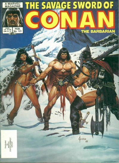 The Savage Sword of Conan #121 Comic